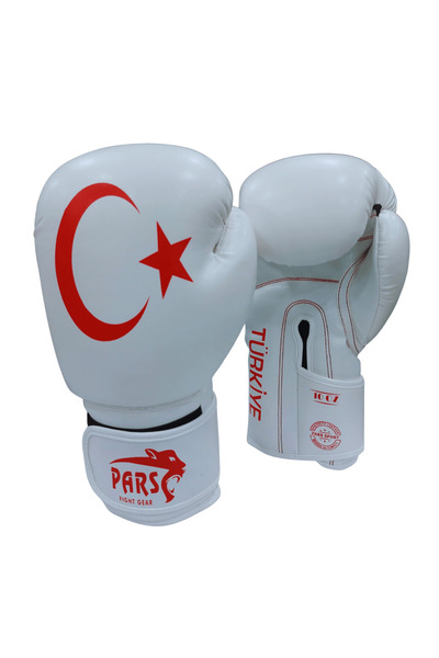 Pars Türk Bayraklı Hediyelik Boks Kick Boks Eldiveni