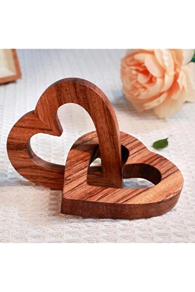 Generic Brand Valentine Gifts Her, Romantic Heart Gift Handmade Olive Wood He...