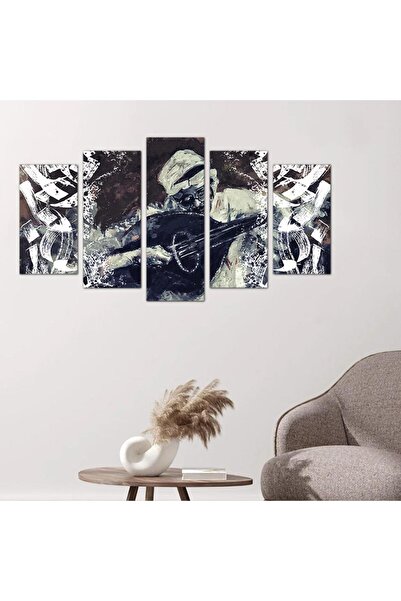 Generic Modern wall panel by Talal Maddah - 24176 - divided into five graduated pieces - 1