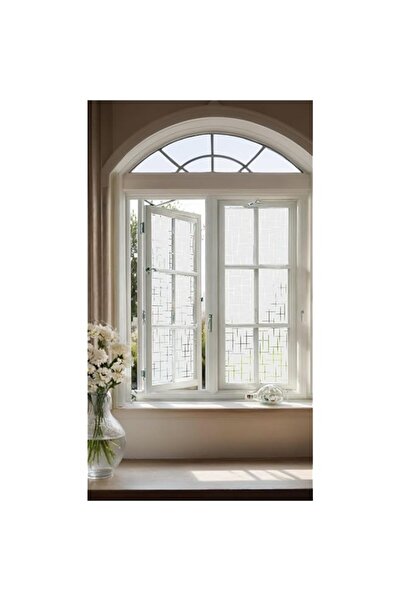 Generic Brand Sweet seven Frosted Window Privacy Film, Decorative Glass Stati...