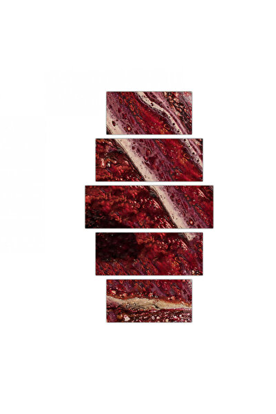 Generic Wall Panel - Abstract Art - 300945 - Divided into five graduated pieces - 1