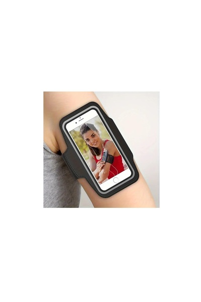 OEM Husa telefon pentru antebrat, 8.2cm x 15.6cm, negru