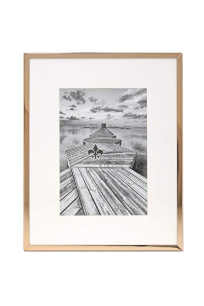 Generic Brand Lawrence Frames Classic Bead Picture Frame, 5x7, Gold