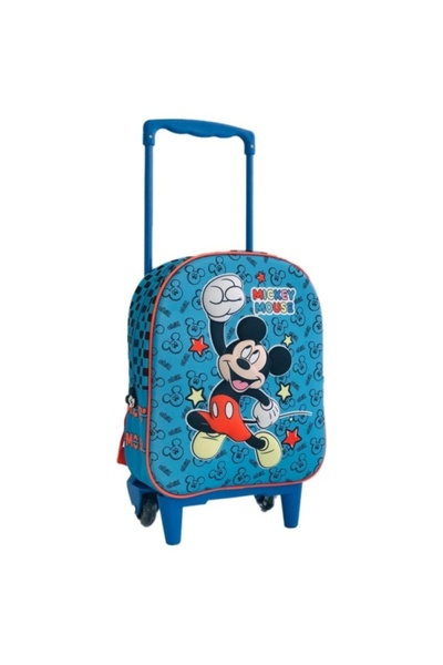 Disney Mickey Mouse Ghiozdan troler Disney Mickey Mouse, 3 D, 3-8 ani