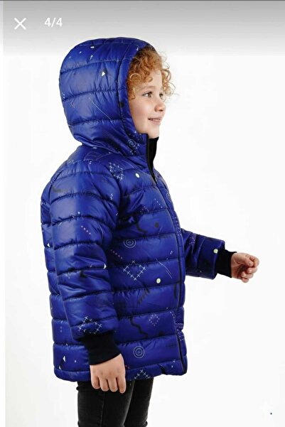 DUBLİNO KİDS НОВИЙ ДРУКОВАНИЙ ВОДО- ТА ВІТРОЗАХИСНИЙ КАПЮШОН ДЛЯ ХЛОПЧИКІВ