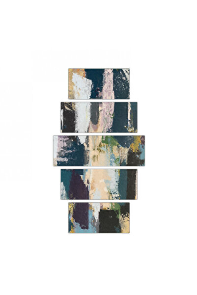 Generic Wall Panel - Abstract Art - 300943 - Divided into five graduated pieces - 1