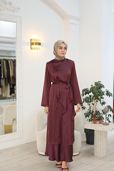 QOOQ STORE QOOQ Saten Takım 26fw201
