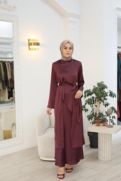 QOOQ STORE QOOQ Saten Takım 26fw201