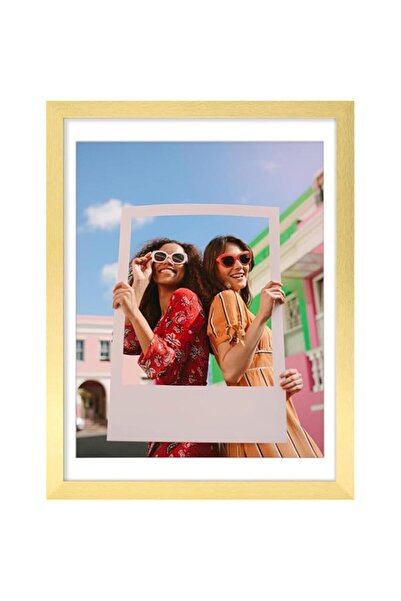 Generic Brand 12x16 Picture Frame Minimalist Gold Poster Frame with Plexiglas...