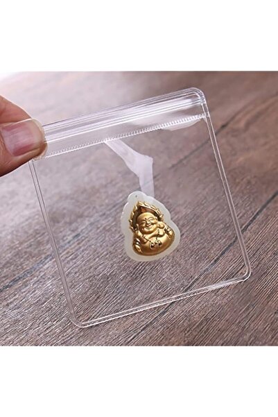 Generic Fnuiddt 50 قطعة من أكياس PVC الشفافة المقاومة للأكسدة والسحاب وأكياس بلاستيكية مضادة للتشويه للتغليف