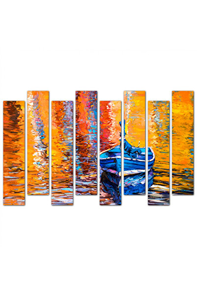 Generic Wall panel - Boat - 1557 - Divided into eight pieces