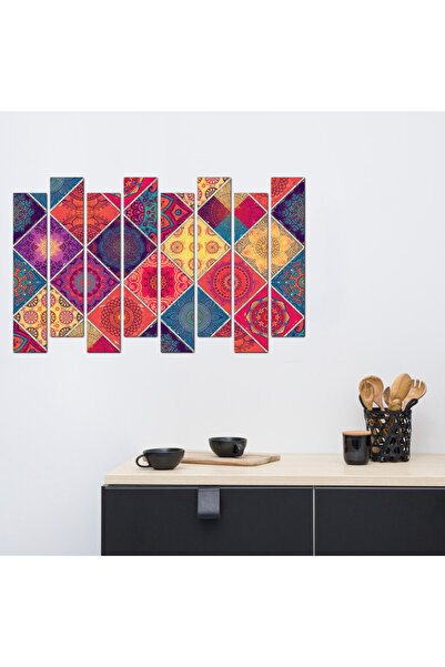 Generic Wall panel - decorations - 685-f - divided into eight pieces -