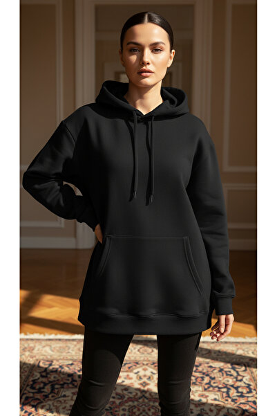 trendlina البلوز مقنعين كبيرة الحجم