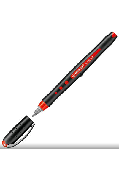 Stabilo 1016/41 Roller Kalem Black Mavi Fine (10 Lu Kutu)