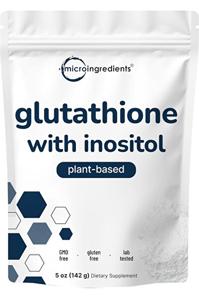 Micro ingredients Glutathione Supplement, Pure Glutathione Reduced Powder with Inositol, 5 Ounce (9 Months Supply), 2