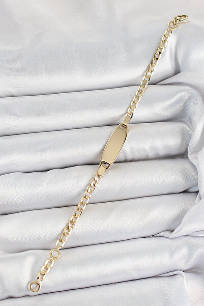 Skygo Pirinç Oval Model Gold Renk Xuping Bebek Künyesi - TJ-BB7435