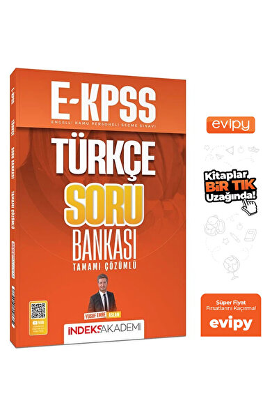 İndeks Akademi 2026 EKPSS Türkçe Soru Bankası Çözümlü - Yusuf Emre Aslan Ayra...