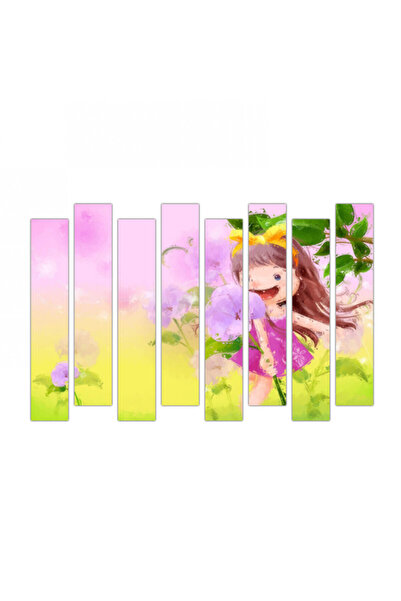 Generic Kids5 wall panel - divided into eight pieces