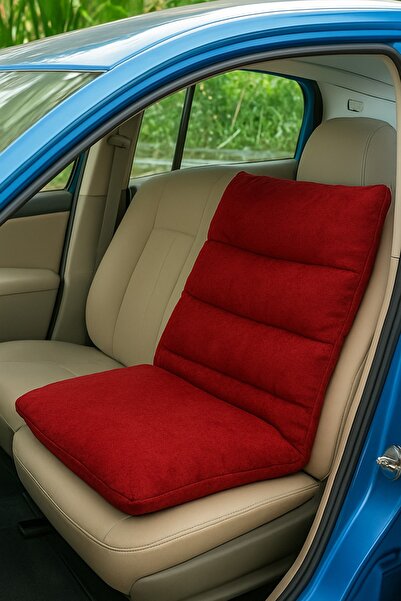 Wraowdia وسادة مقعد السيارة المريحة |   وسادة مقعد ومسند ظهر لتقويم العظام - ...