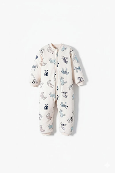 UmBaby 4/6 Years Old Sleeping Bag 2.0 Tog Winter Thick Cotton Combed Fabric (Fiber Filled)