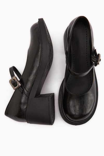 Limoya Дамски мокасини Mirka Black Strappy