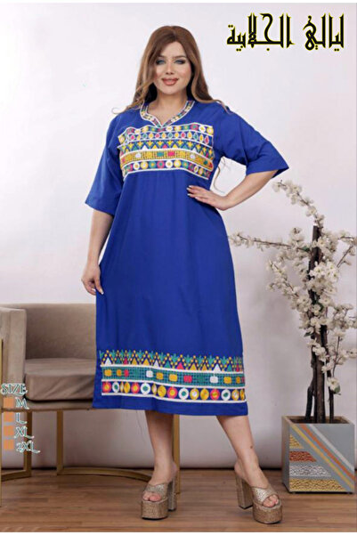 Lyaly aljlabyh جلابية "جوهرة سيناء" قصيرة من ليالي الجلابية، تصميم تراثي بتطر...