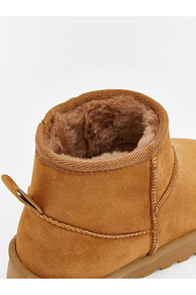 LC Waikiki Esvab Giyim'den Şık Tercihler | Süet Görünümlü Kadın Bot