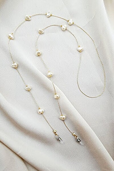 Ralp Moda Glasses Chain Baroque Pearl