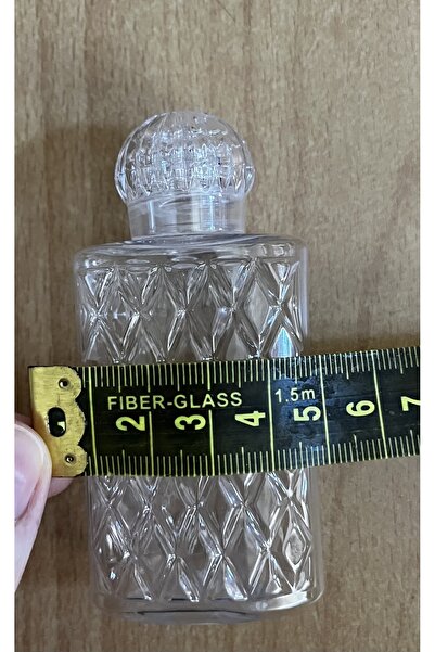 MayaArtDesign (45 ADET) Mika Plastik Cep Boy Boş Kolonya Şişesi 50ml (Tıpa+Kapak)