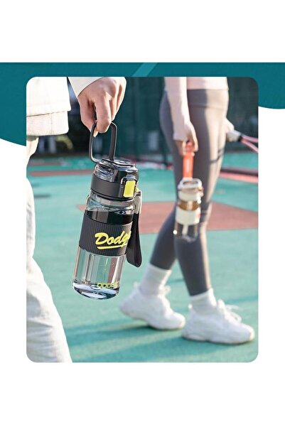 DODGE Water Bottle Tritan Black 670ml