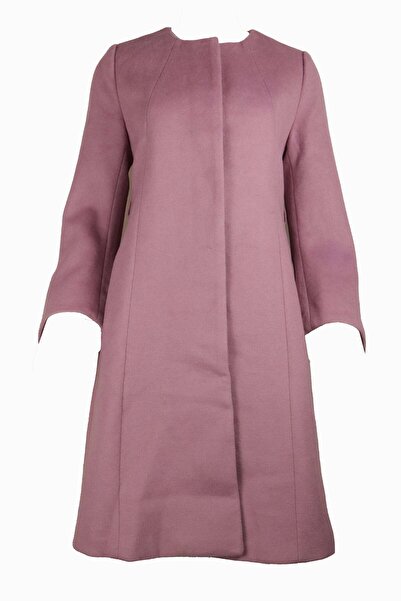 Vero Moda Dusky Orchid Pink Coat - L, Pink, 50% wool, 50% polyester