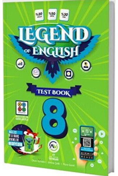 AV YAYINLARI 8. Sınıf Legend Of English Test Book