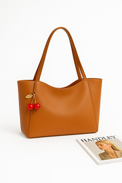 Handley Geantă de umăr cu detalii de cireșe