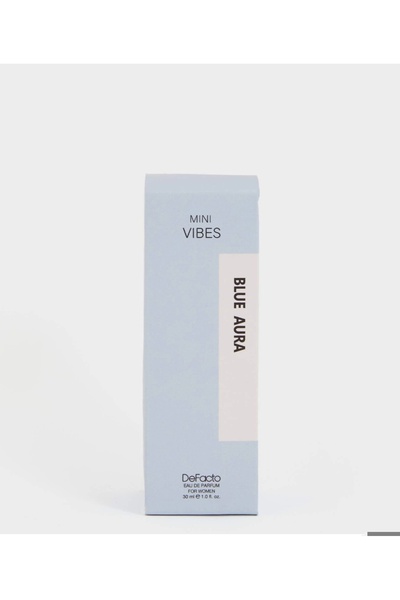 DeFacto Kadın Mini Vibes Blue Aura Aromatik 30ml EDT | Ferah Yaz Kokusu | Günlük Kullanım | Parfüm