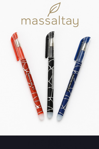 Massaltay Isıyla Silinen Ütüyle Uçan Kalem – Tekstil Çizim ve Terzi Kalemi 1 Adet