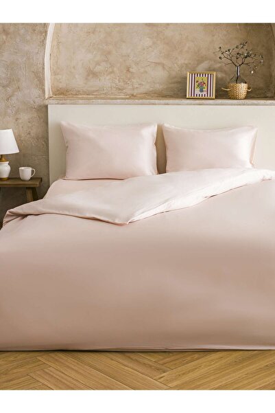 homewell طقم غطاء لحاف من الساتان القطني الطبيعي الفاخر - 200×220 مقاس مزدوج ...