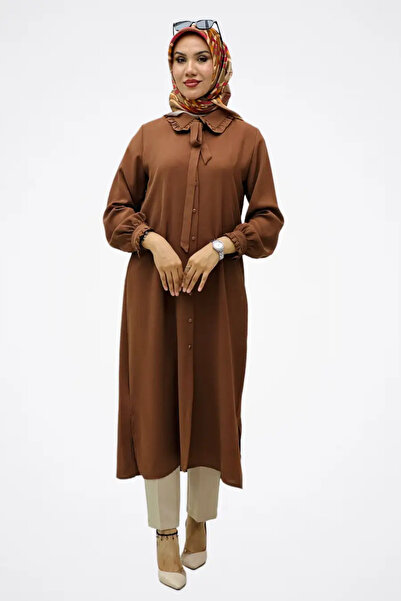 Alesya Bebe Yaka Fulalı Tunik A4911