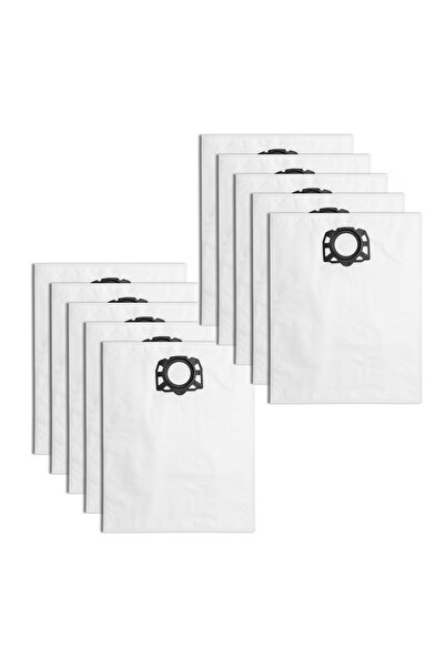 ROBOTHUB Set 10 saci sintetici compatibili cu KARCHER WD4, WD5, WD6, 2.863-00...