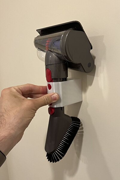 MEK Dyson Dual Accessory Holder / Wall Mount (V7, V8, V10, V11, V15 Compatible)