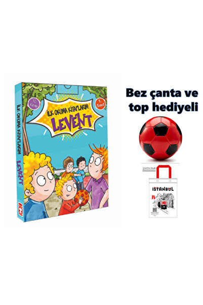 Timaş Çocuk Levent İlk Okuma Kitaplarım 1 - Set (10 Kitap) Futbol Topu ve Bez...