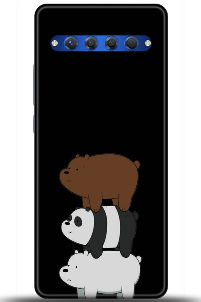 TCL 10 Plus Kılıf HD Baskılı Kılıf - A Pair of Eyes 5906