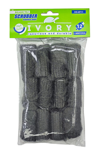 BALCI HEDİYELİK 12 PARÇA İNCE BULAŞIK TELİ