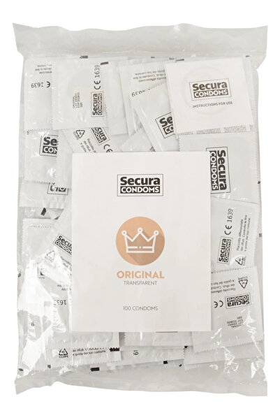 Other Secura Original - Classic Condoms with Wet Coating 100pcs Box