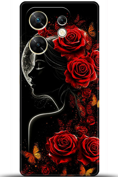 Noprin Infinix Zero 30 4G Kılıf HD Baskılı Kılıf - A Pair of Eyes 5863