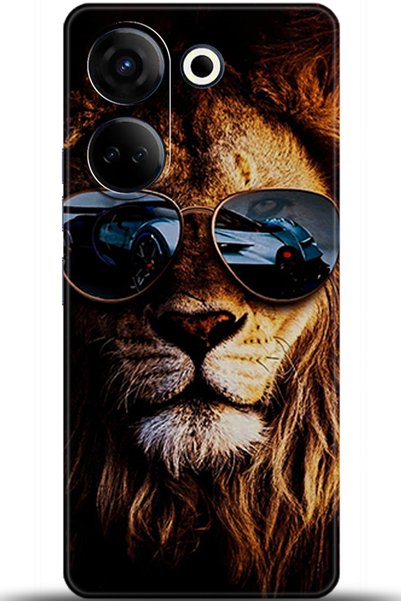 TECNO حافظة Camon 20 Pro 4G مطبوعة بدقة عالية - زوج من العيون 5874