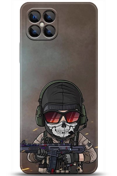 omix X600 Case Hd Printed Case - I Am Defenseless 5773