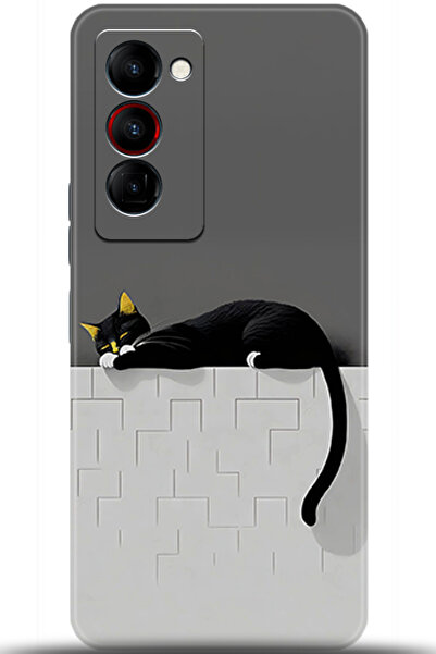 TECNO Camon 18 Premier Kılıf HD Baskılı Kılıf - I am Defenseless 5732