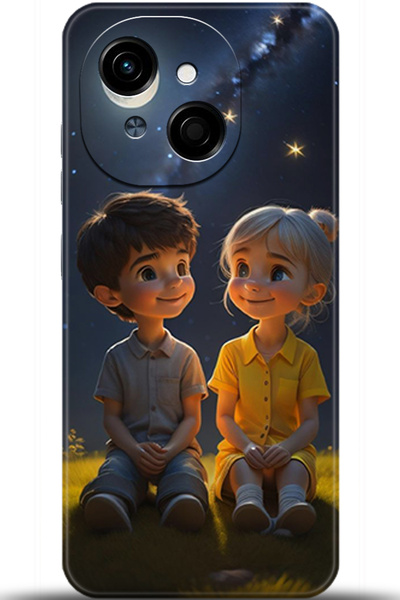 TECNO Spark Go 1 2025 Kılıf HD Baskılı Kılıf - Keep Following 5045