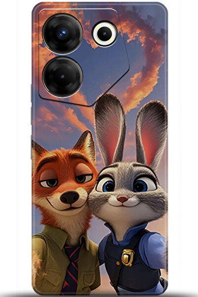 TECNO Camon 20 Pro 5G  Uyumlu Kılıf HD Baskılı Kılıf