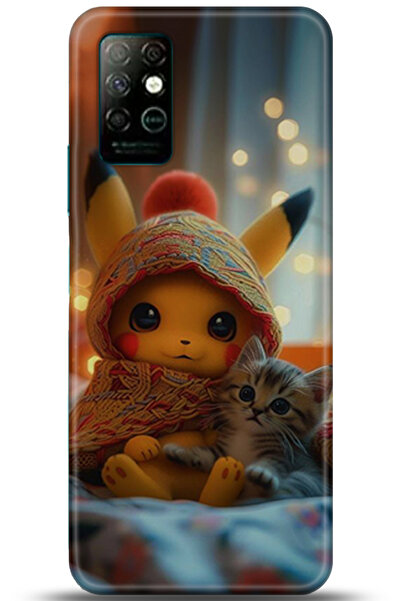 adveksiyon Infinix Note 8 Uyumlu Kılıf HD Baskılı Kılıf -